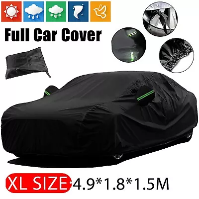 For Subaru WRX STI Car Full Cover Outdoor UV Snow Rain Resistant Protection • $35.96