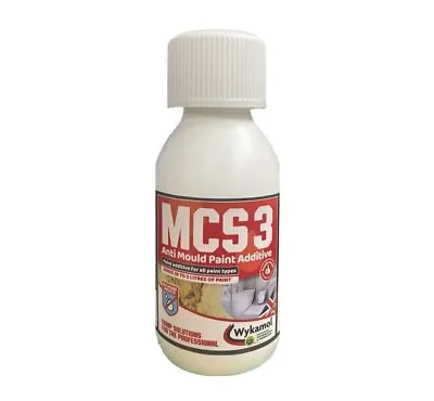 £23.99 • Buy Wykamol MCS3 No More Mould Anti Mould Paint Additive Treatment 100ml Treats 5 Lt