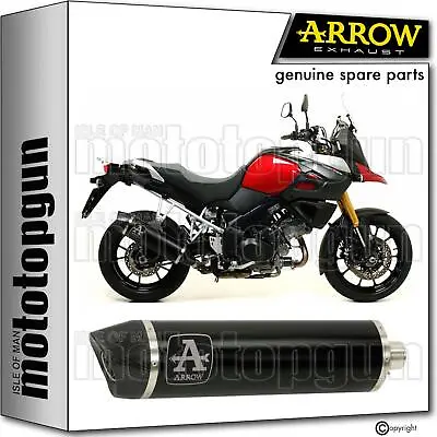 Exhaust Black Aluminium C Mrt Arrow Suzuki V-strom 1000 17/20 • $526.90