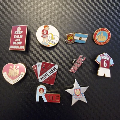 £9.99 • Buy West Ham United Badges