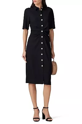 $338 Classic Kate Spade Black Shirt Dress 00 • $8.25