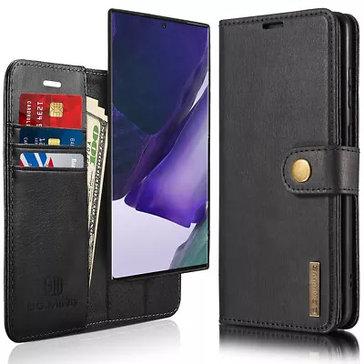 RFID Anti-theft Genuine Leather Wallet Case For Samsung Galaxy S21+S20/Note20 5G • $29.99