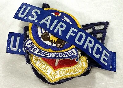Vintage Original Vietnam Era USAF Air Force Uniform Emblem Patch Tactical Air • $9