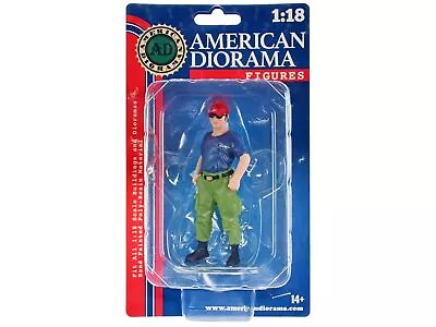  Firefighters  Off Duty Figure For 1/18 Scale Models By American Diorama • $17.03