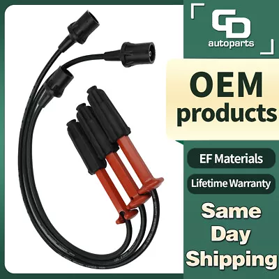 671-6150 3 Spark Plug Wires For 1994-1999 Mercedes-Benz S320 C280 E320 C36 300E • $35.68