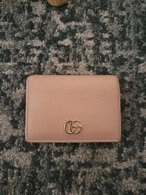 $320 • Buy Gucci Double G Marmont Wallet Blush Pink
