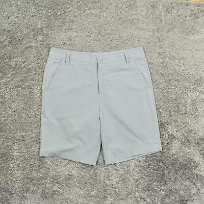 Puma Men's Size 36 Chino Shorts Golf Gray Polyester • $15