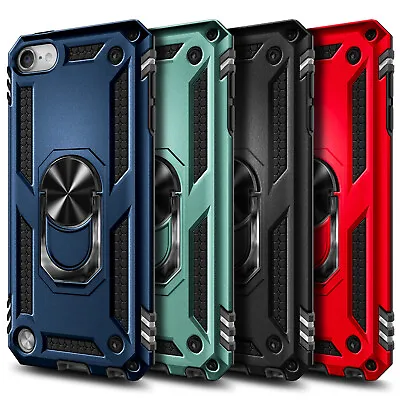 For IPod Touch 5th 6th 7th Gen Case Magnetic Ring Stand Cover + Screen Protector • $9.95