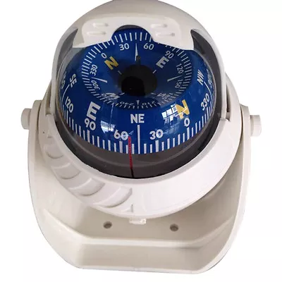 White LED Ball Compass Boat Compass Marine Compass Compass Compass Navigation • £30.32