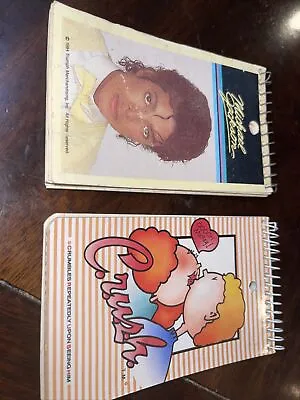 Vintage 1984 Michael Jackson Memo Pad Notebook With Bonus Crush Book • $7.95