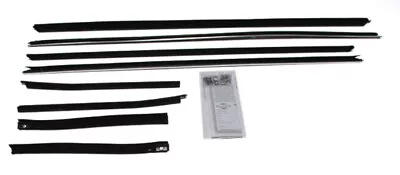 Window Sweeps Weatherstrip For 1970-1972 Chevrolet Monte Carlo Authentic 8Pc • $324.29