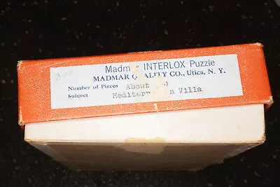 Wood Puzzle Madmar Interlox Puzzle Mediterranean Villa • $149.99