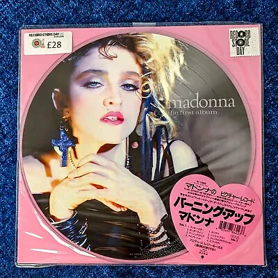 Madonna Sealed Rsd 12'' Vinyl First Album Picture Disc Japan Pink Promo Hype • $75