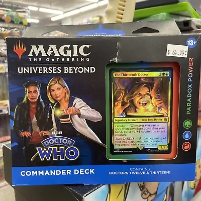 Magic The Gathering CCG: Doctor Who Commander Deck - Paradox Power • $32.99