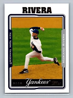 MARIANO RIVERA 2005 Topps Baseball #118 New York Yankees • $1.50