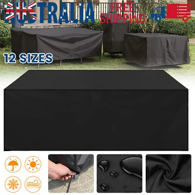 $24.25 • Buy Waterproof Outdoor Furniture Cover Garden Patio Rain UV Table Protector Sofa AU