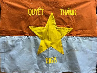 Flag  VC Vietcong NVA NLF North Vn Army Flag To Win In 1968 Year Viet Cong  A12 • $34