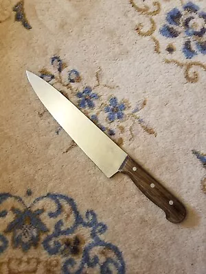 R.H. Forschner Victorinox 430-10  Blade Chef’s Knife W/Wood Handle Switzerland • $31.50