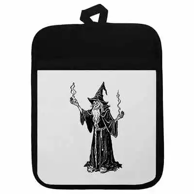 'Wizard Casting A Spell' Pot Holder / Oven Mitt (PH00023061) • £11.99