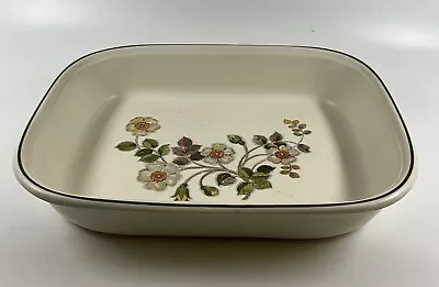 MARKS AND SPENCER AUTUMN LEAVES OVAL ROASTING DISH Sh92 • £10.99