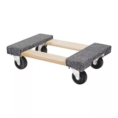 Furniture Dolly 1000 Lb. 18  X 12  Wood Box Freight Moving Push Hand-Cart Truck • $28.99