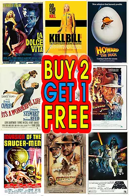 £3.49 • Buy MOVIES & FILMS 2, Retro Vintage Style Metal Sign/plaque Man Cave Shed Bar Pub