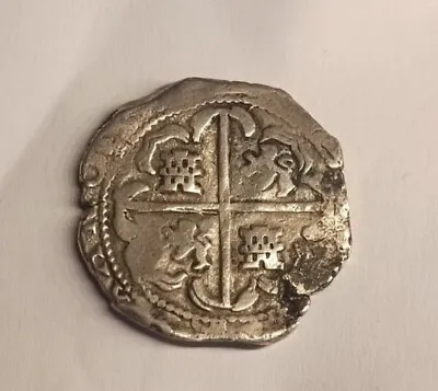 1620s Silver Cob 8 Reales • £640.70
