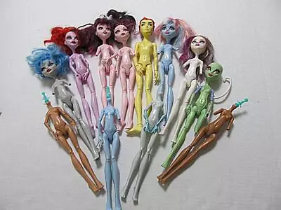 Lot Monster High Dolls MISSING PARTS Repair Replacement Custom TLC Many Pics • $49.99