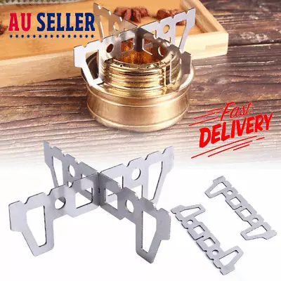 Alcohol Stove Ultralight Aluminum Stent Pot Burner For Outdoor Hiking Camping JC • $9.94