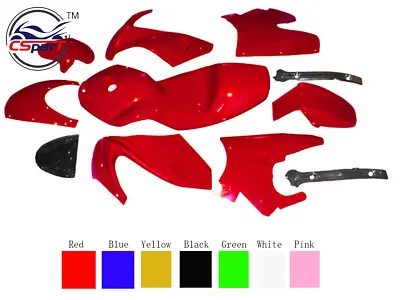 Pocket Bike Fairing Body Kit Plastic Fender Guard Cover Mini Moto Bike 47 49cc • $98