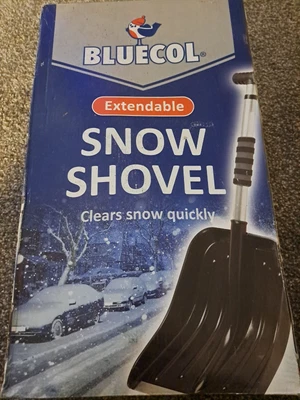 £5 • Buy 1st Class Post Bluecol Extendable Snow Shovel [BES000] 