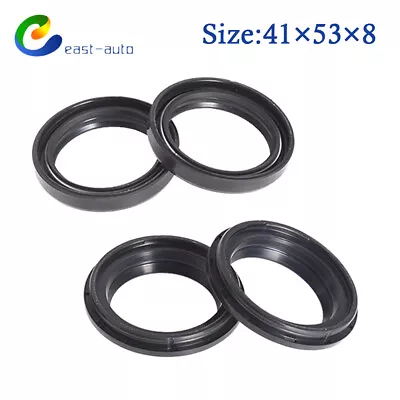 1 Set For Motorcycle Front Fork Damper Shock Absorber Fork Dust And Oil Seal New • $8.80