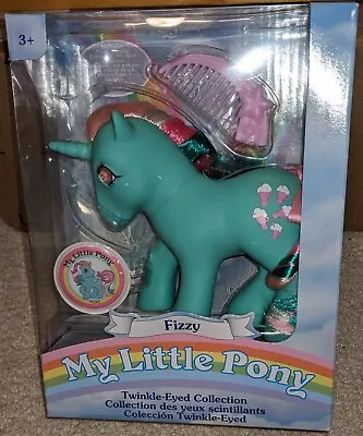 My Little Pony FIZZY Unicorn Twinkle Eyed Classic G1 Reissue NEW Basic Fun 2021 • $23