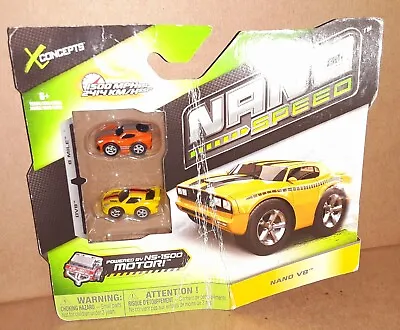 XConcepts Nano Speed Mini Racers In Package - Nano V8: DV8 8 Mile NS-1500 Motor • $8.99