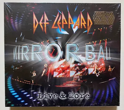 Def Leppard Mirror Ball Live & More 2CD & DVD Rare Factory Sealed Deleted Rare • $69