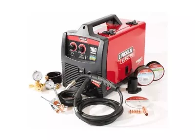 Lincoln K2481-1 Pro Mig 180 Welder Gas Or Flux Core 230V W Auto Darkening Helmet • $850