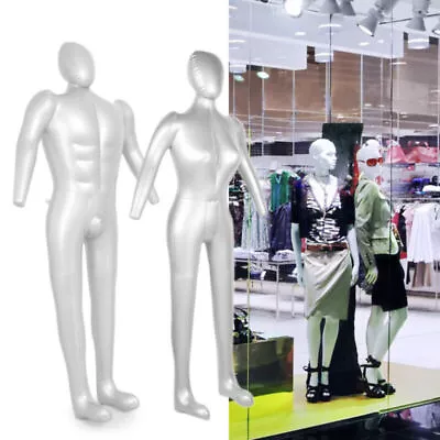 £19.68 • Buy Men/Lady Full Body Inflatable Mannequin Dummy Torso Tailor-Clothes Model Display