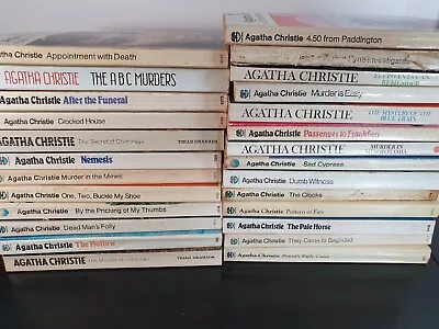 Agatha Christie - Pan Fontana Create Your Own Paperback Book Bundle • £4.99