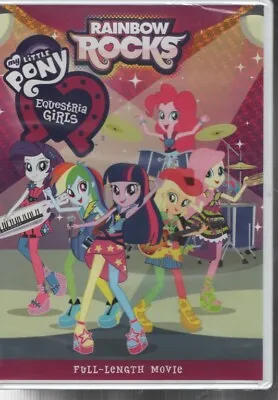 My Little Pony: Equestrian Girls - Rainbow Rocks (DVD 2014) NEW FREE SHIPPING • $7.99