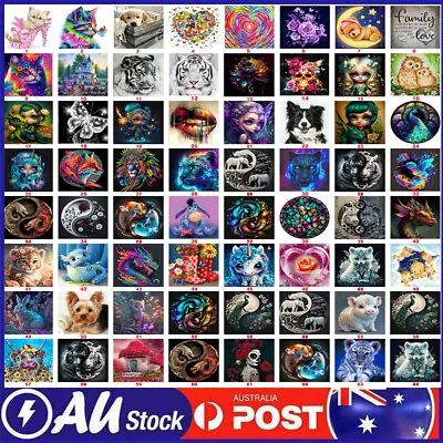 $11.69 • Buy Full Drill 5D Diamond Painting Embroidery Picture Art Cross Stitch DIY Kit Decor