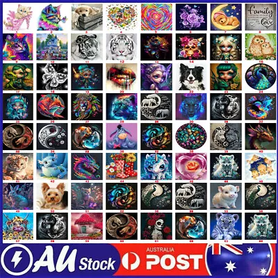 $11.49 • Buy Full Drill 5D Diamond Painting Embroidery Picture Art Cross Stitch DIY Kit Decor