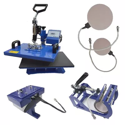 Heat Press 12x15 Inch Swing Away Heat Transfer Machine And 24 Inch Vinyl Cutting • $337.50