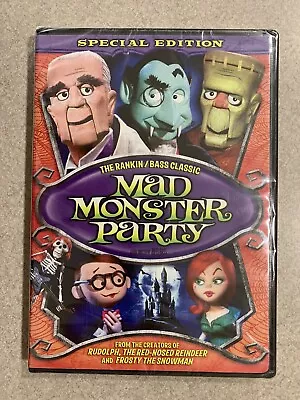 Mad Monster Party The Rankin/Bass Classic (DVD 1968) New! Sealed! • $19.99