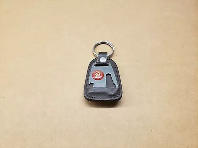 Vintage Marlboro Country Store Bottle Opener Multi-Tool Key Fob Keyring Leather • $7.50