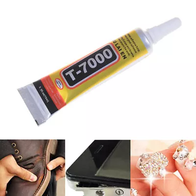 Rhinestone Glue T-7000 Multi-purpose Adhesive Jewelry Nail Phone DI.l8 • $5.19