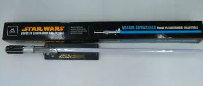 MASTER REPLICA Star Wars Anakin Skywalker FX Lightsaber Blue Used From Japan F/S • $844.58