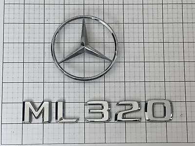Mercedes Benz W163 ML320 Rear Emblem  Badge Logo Full Set OEM Genuine • $31.45