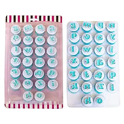 26 Alphabet Small Letter Fondant Cake Decorating Set Icing Cutter Mold Mould UK • £11.92