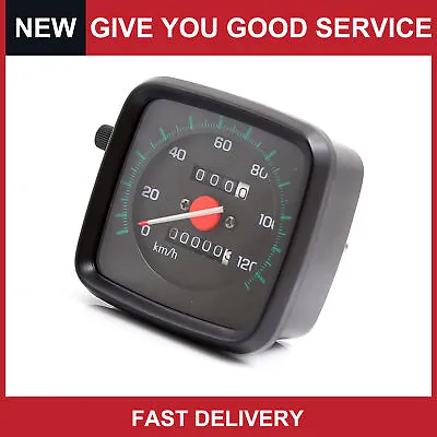Pack Of 1 For GS Motorcycle 0-120km/h Square Daul Odometer Speedometer Gauge • $16.54
