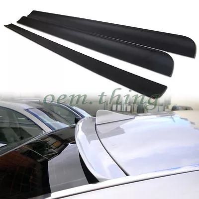 Fit FOR VOLVO S60 1ST ROOF WINDOW SPOILER WING PUF 2009 4D SEDAN UNPAINTED • $79